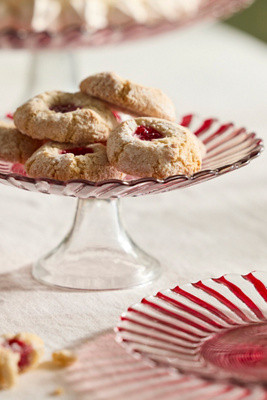 Candy Cane Glass Dessert Stand | Anthropologie (US)