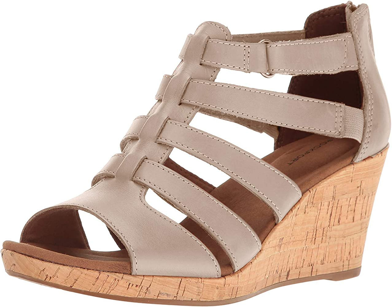 Rockport Women's Briah Gladiator Wedge Sandal | Amazon (US)