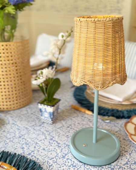 These wicker shade table top lamps (only $52!)  have been the top seller of the month and it’s not hard to see why. I love using these on my fireplace mantel and for a special dinner tabletop. 

#LTKsalealert #LTKparties #LTKhome