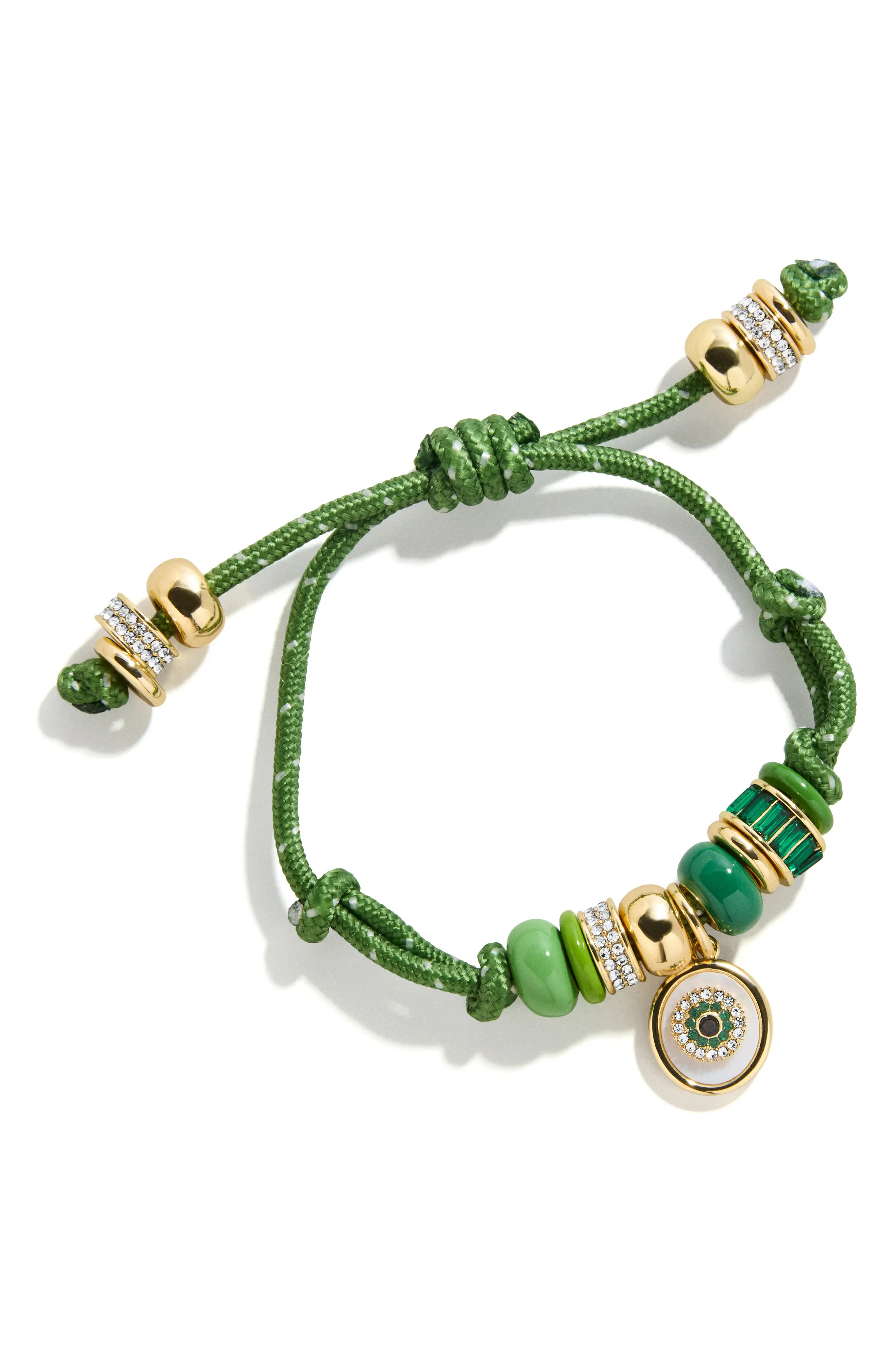 BaubleBar Eye Candy Evil Eye Paracord Bracelet (Women) | Nordstrom | Nordstrom