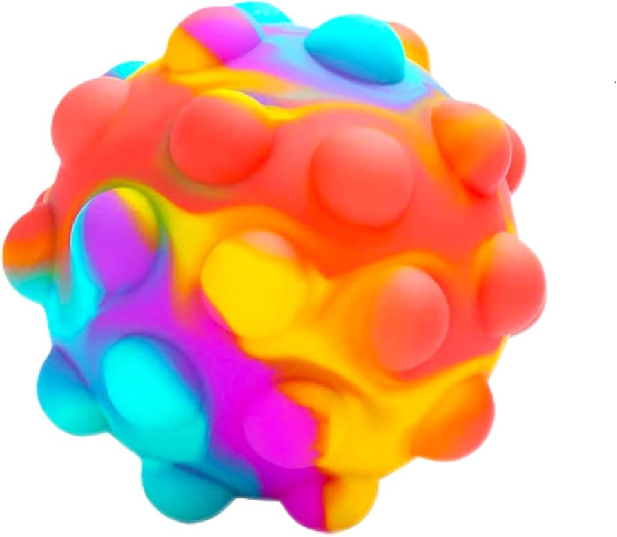 RadBizz Push Pop Bubble Fidget Sensory Toy Ball - for Autism, Stress, Anxiety - Kids and Adults (... | Amazon (US)