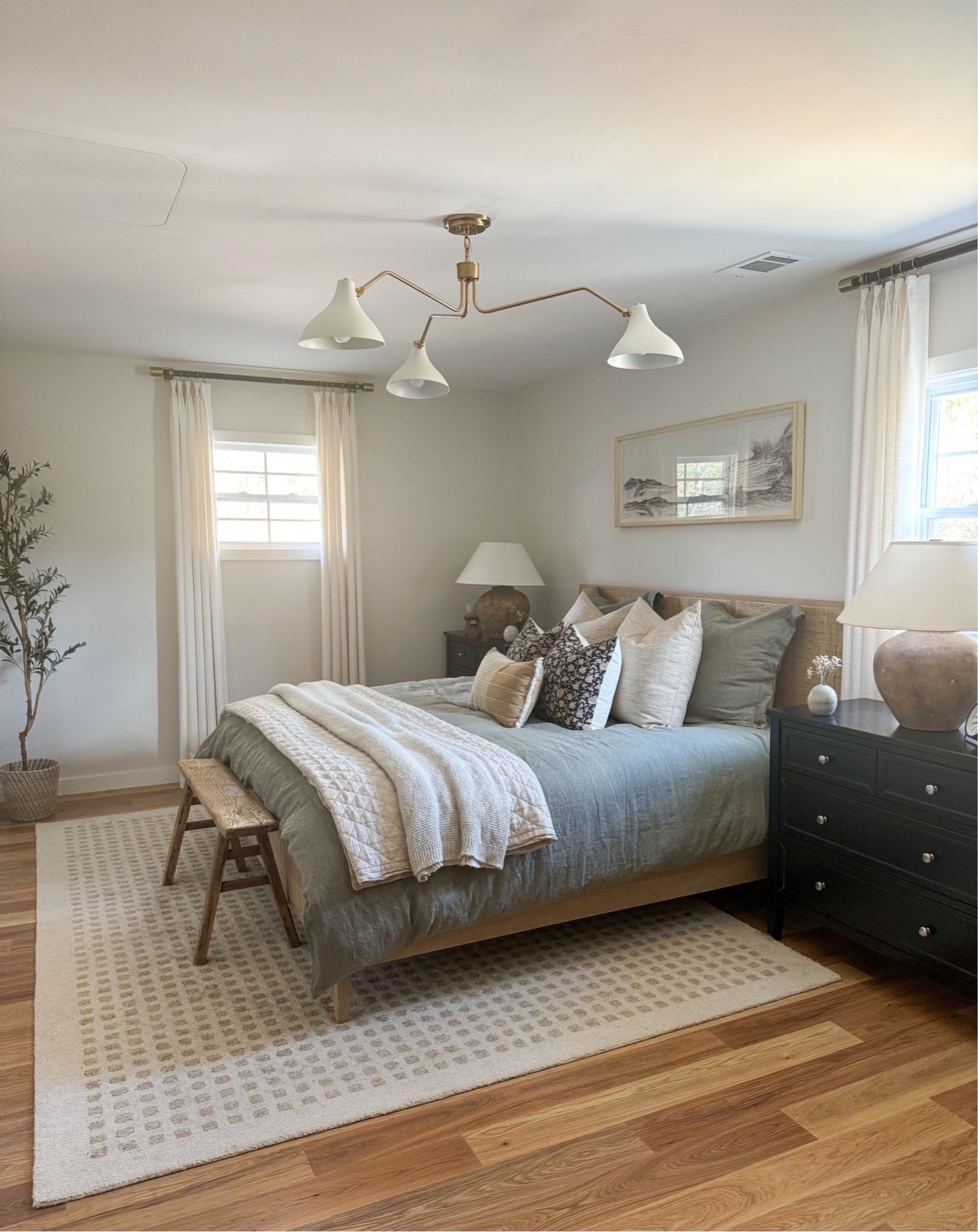 Bedroom decor, bedroom ideas, bedding, home decor, cane bed, bedroom inspiration, bedroom rug, nightstands #bedroom

#LTKHome #LTKSaleAlert