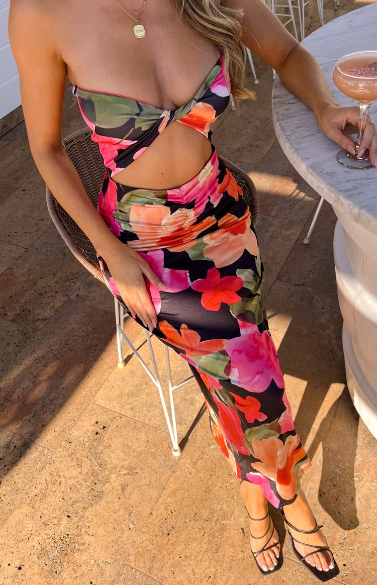 Juliete Floral Midi Dress | Beginning Boutique (AU)