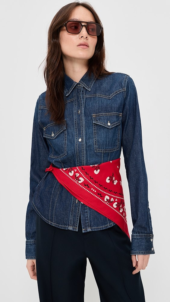 Floral Western Bandana | Shopbop