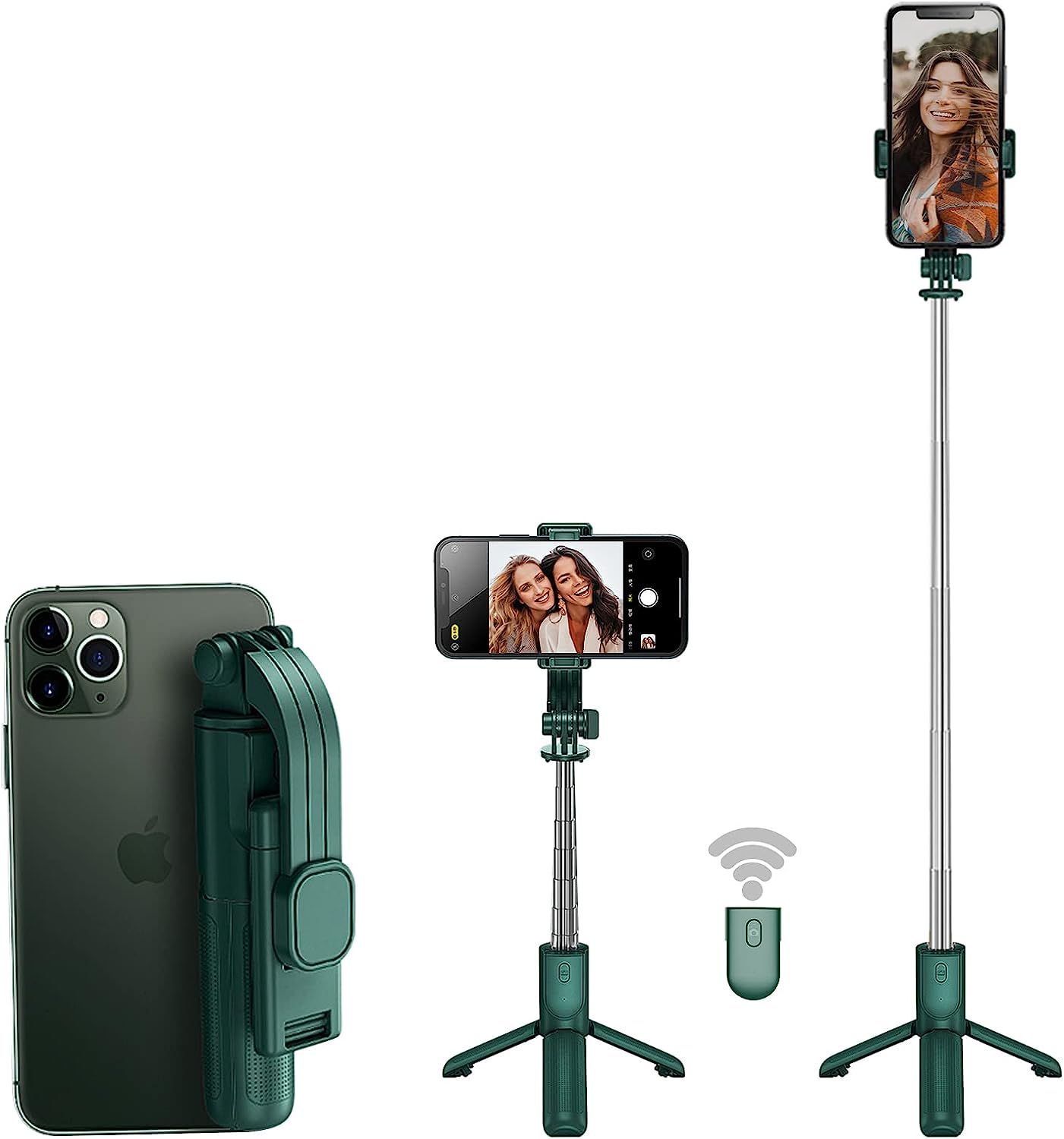 Trakxy Selfie Stick Tripods Compatible with All Phones, 3 in 1 Extendable and Portable Monopod Tr... | Amazon (CA)