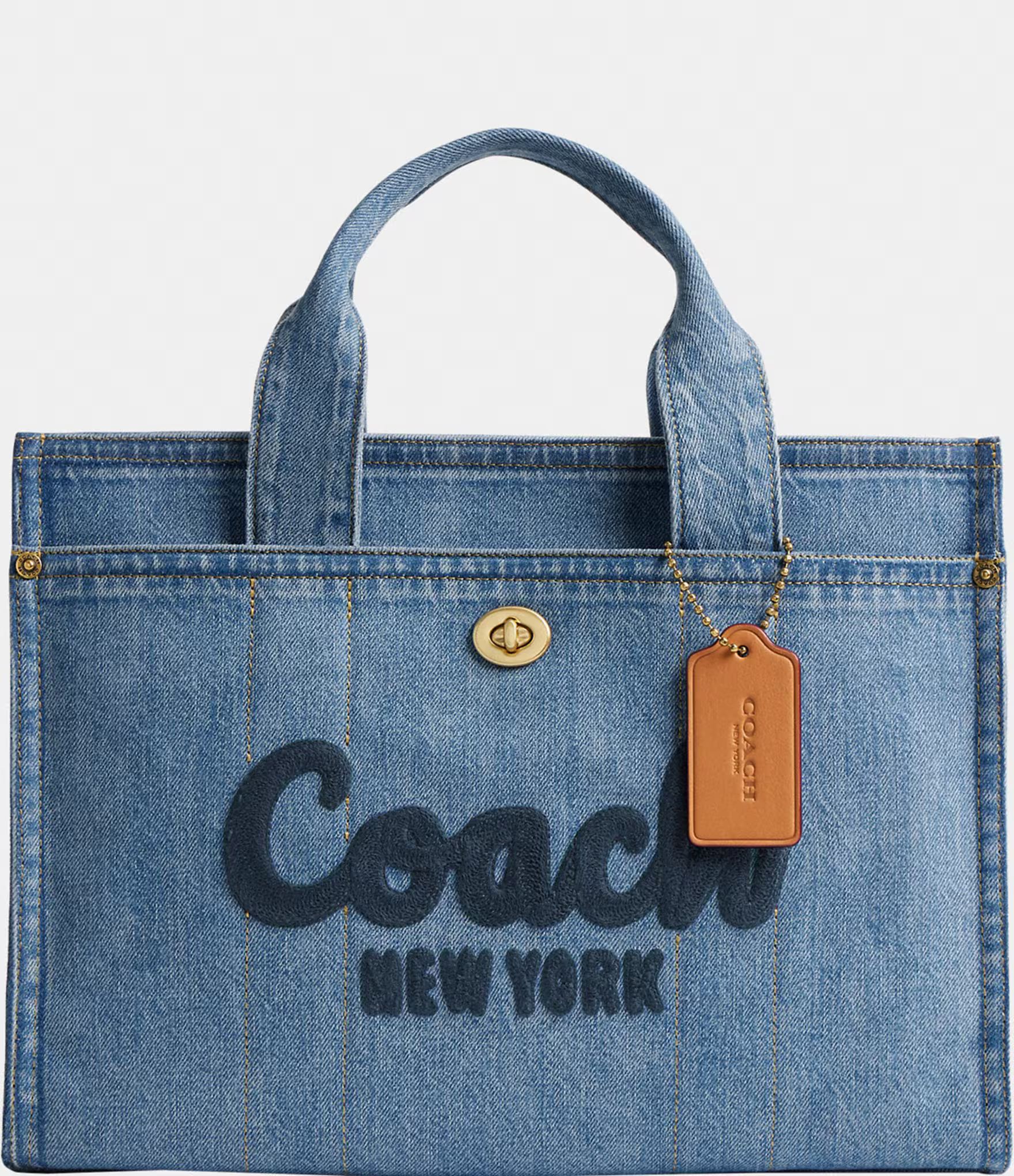 COACH Denim Cargo Tote Bag | Dillard's | Dillard's