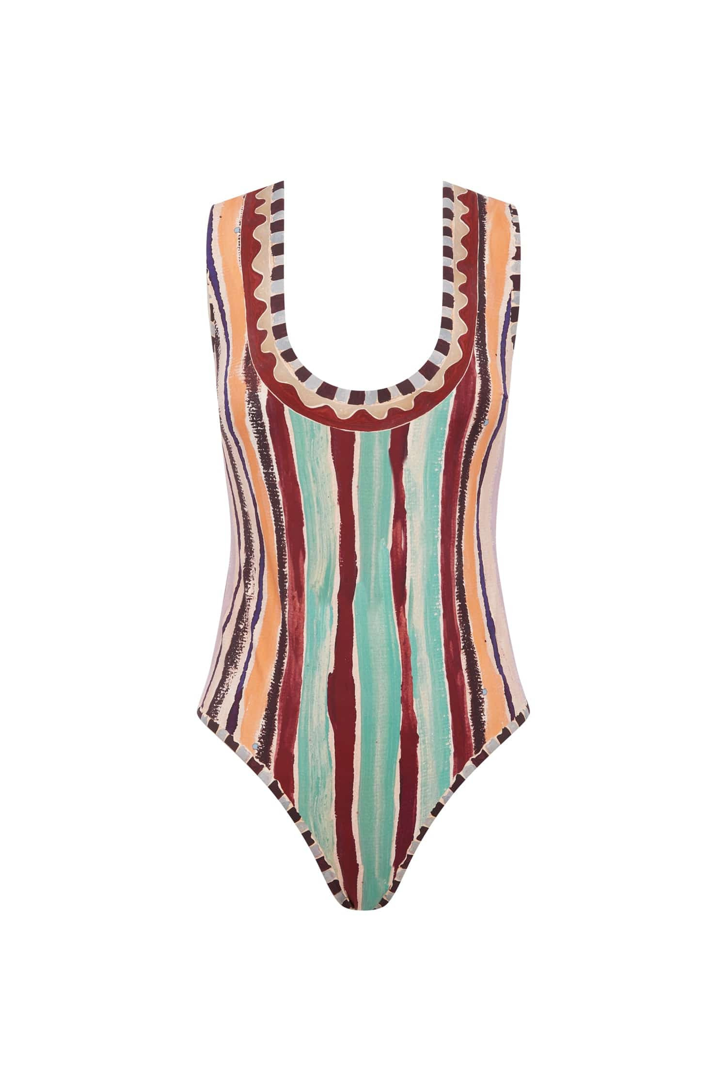 MICHELLE SCOOP NECK ONE PIECE | Alemais (AU, US, UK)
