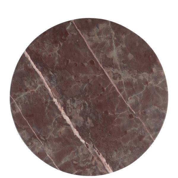 SAFAVIEH Couture Valentia Tall Round Marble Accent Table - 22 IN W x 21 IN D x 24 IN H | Overstoc... | Bed Bath & Beyond