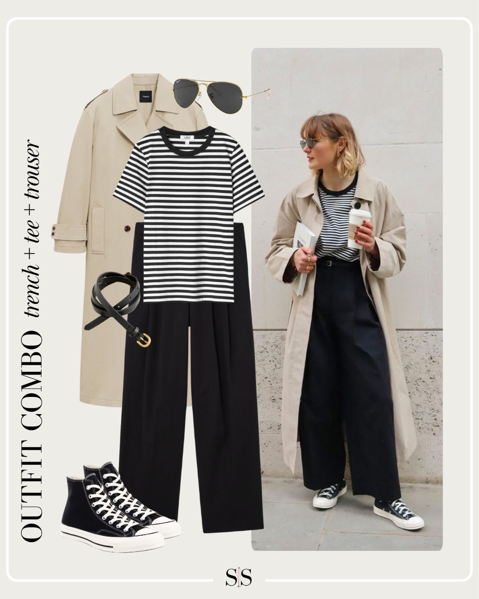 February Style Guide: no fail outfit combos | trench + tee + denim (or trouser)

#pinterestoutfit #springoutfit #transitionaloutfit #outfitformula

Image credit: @immillieholmes

#LTKStyleTip