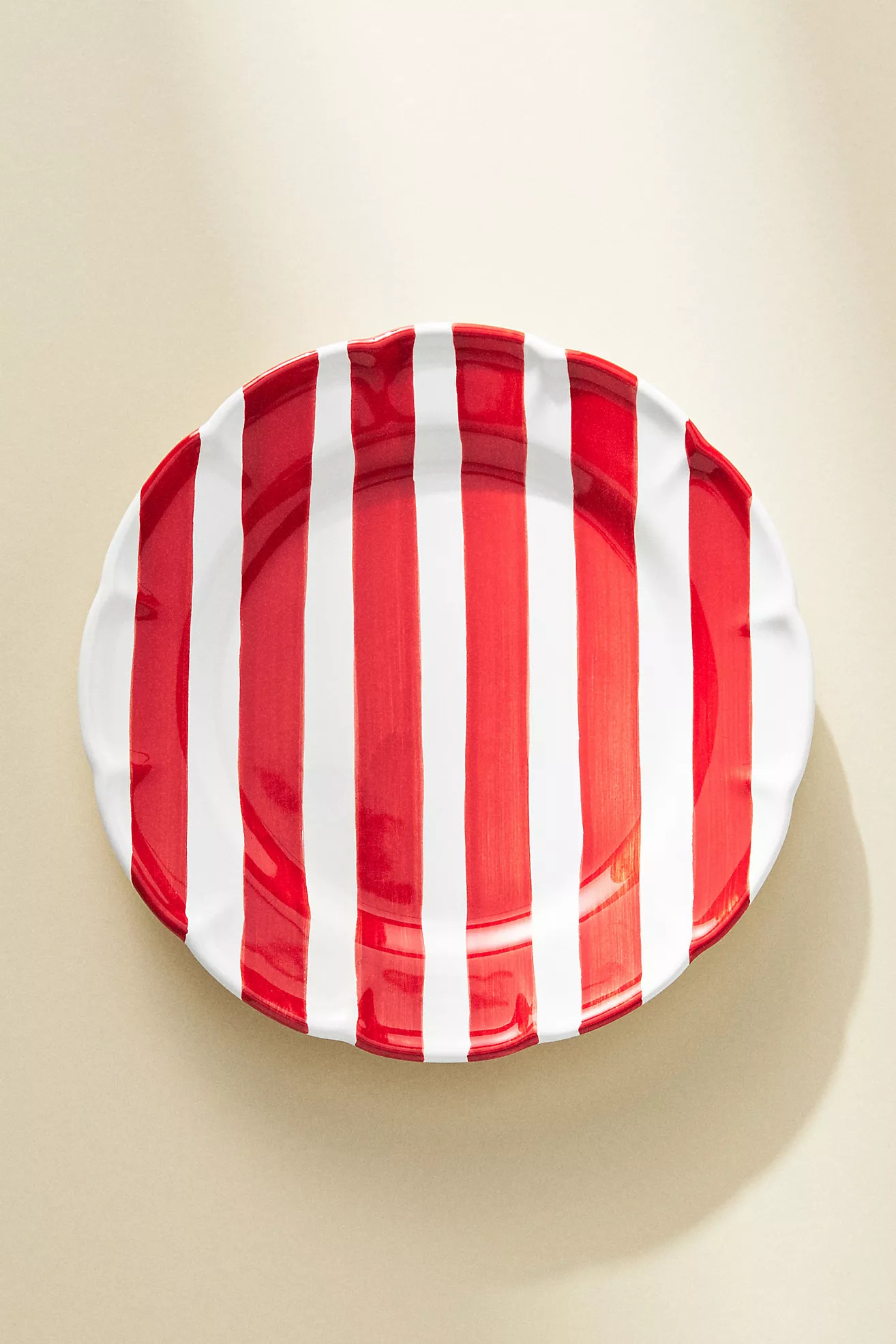 Vietri Amalfitana Striped Dinner Plate | Anthropologie (US)