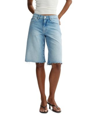 Abby Relaxed Denim Bermuda Shorts | Bloomingdale's (US)