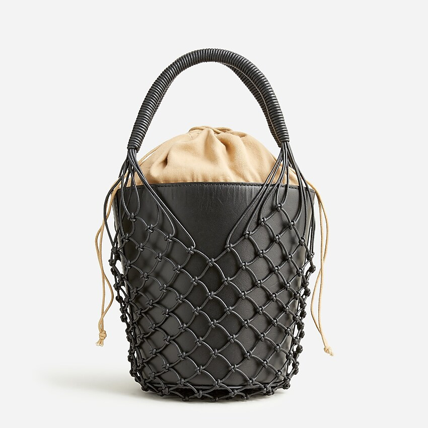 Sedona basket bag in leather | J. Crew US
