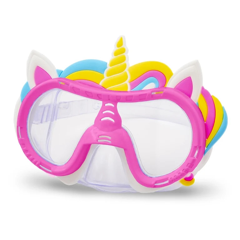 Aqua Dolfino Swim Goggle Mask, Latex-Free, Unicorn | Walmart (US)