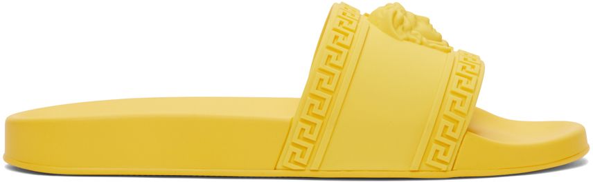 Yellow Palazzo Slides | SSENSE