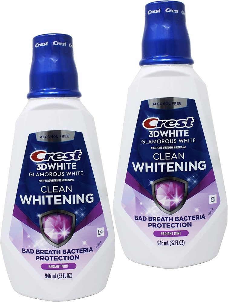 Crest 3D White Multi-Care Whitening Rinse Twin Pack 32 Oz. 2 Ct. | Amazon (UK)