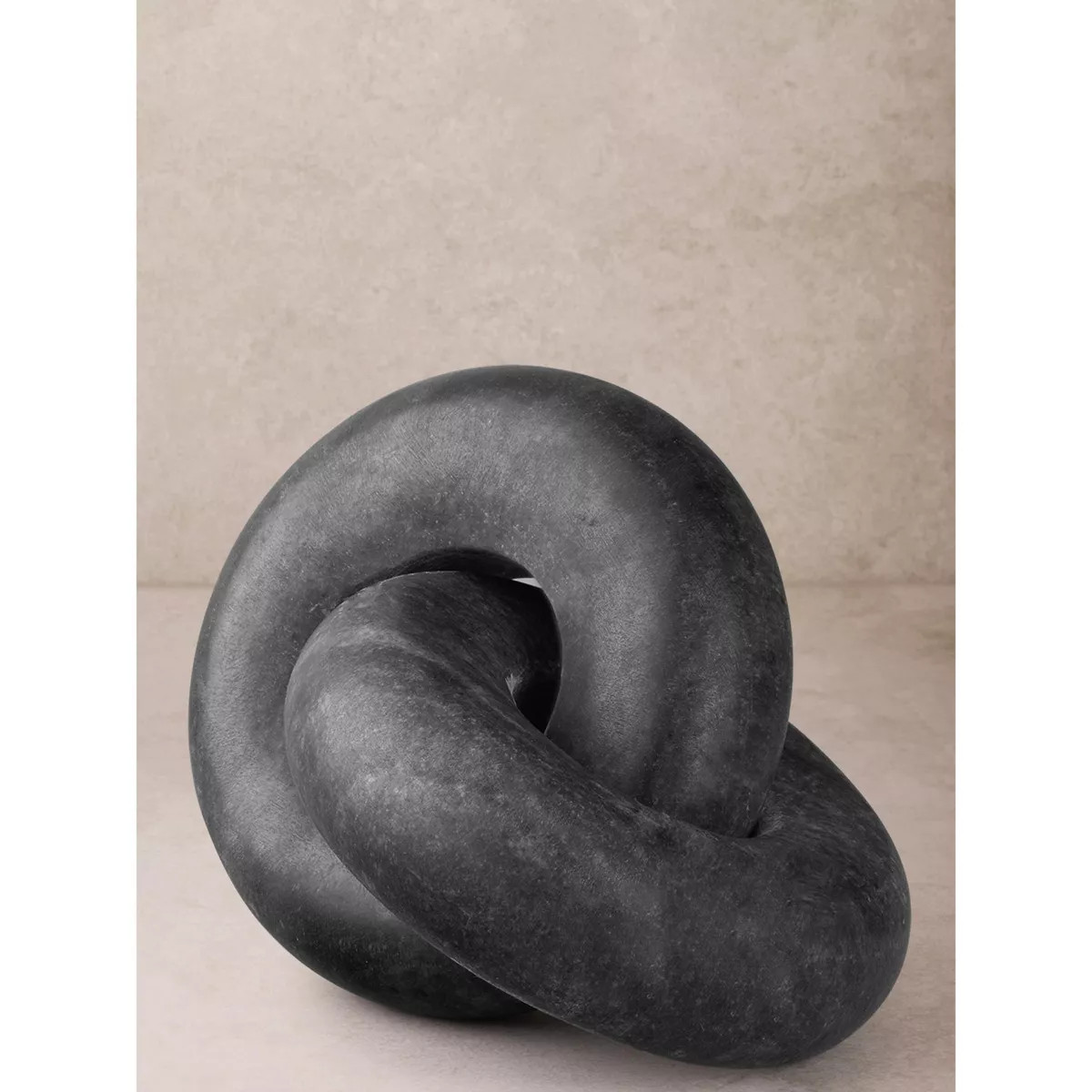 Munich Black Marble Knot Sculpture | Target