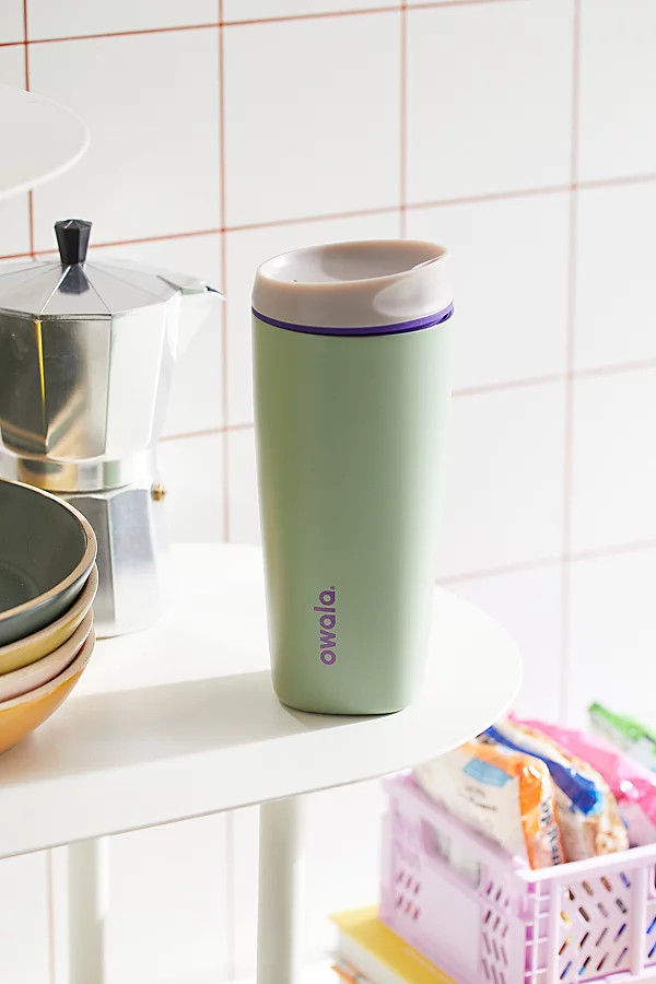 Owala SmoothSip 20 oz. Coffee Tumbler in Green at Urban Outfitters | Urban Outfitters (US and RoW)