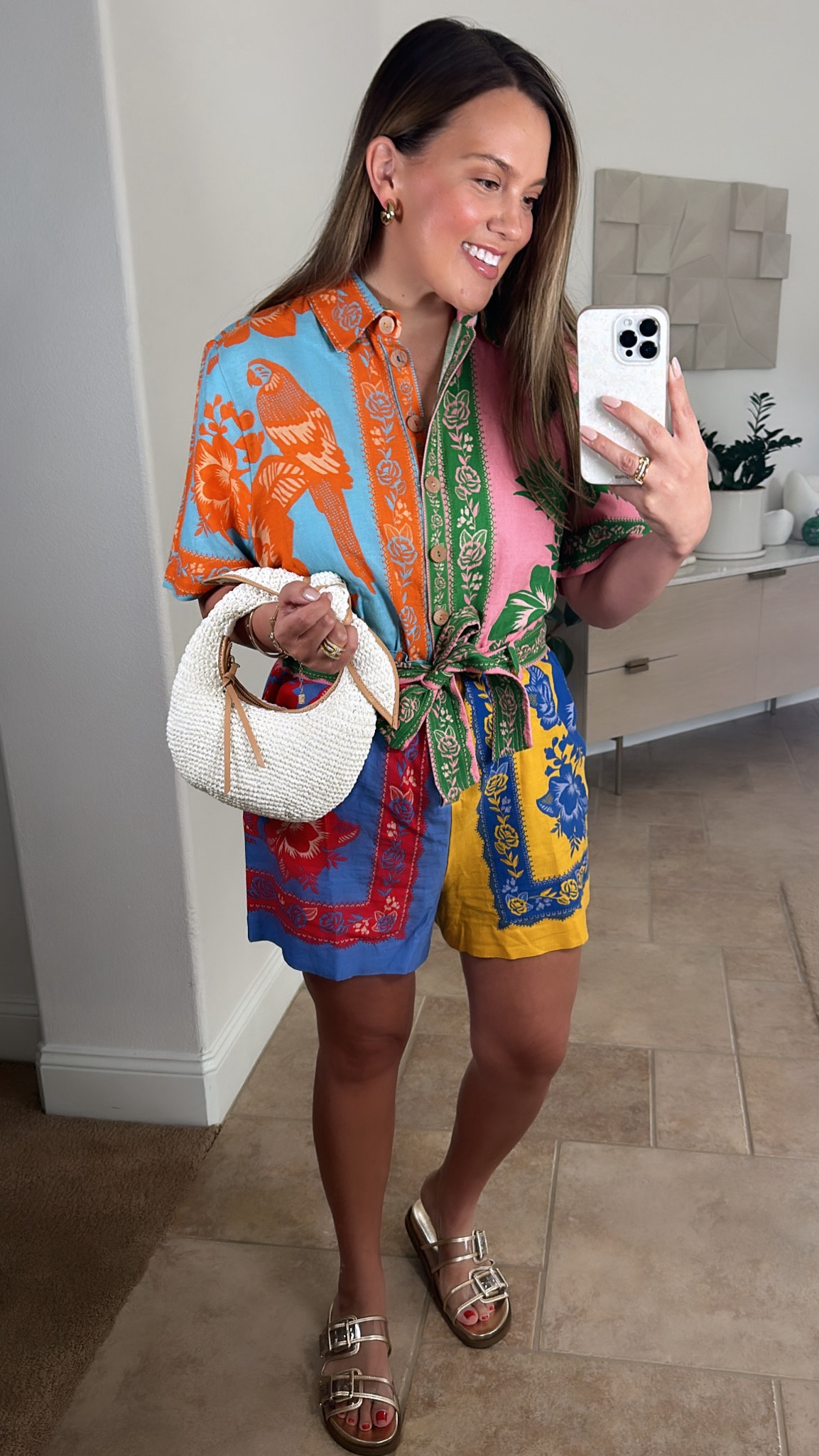 I found the romper available in ALL sizes 🙌🏼 I’m wearing size large! 

#LTKSeasonal #LTKMidsize