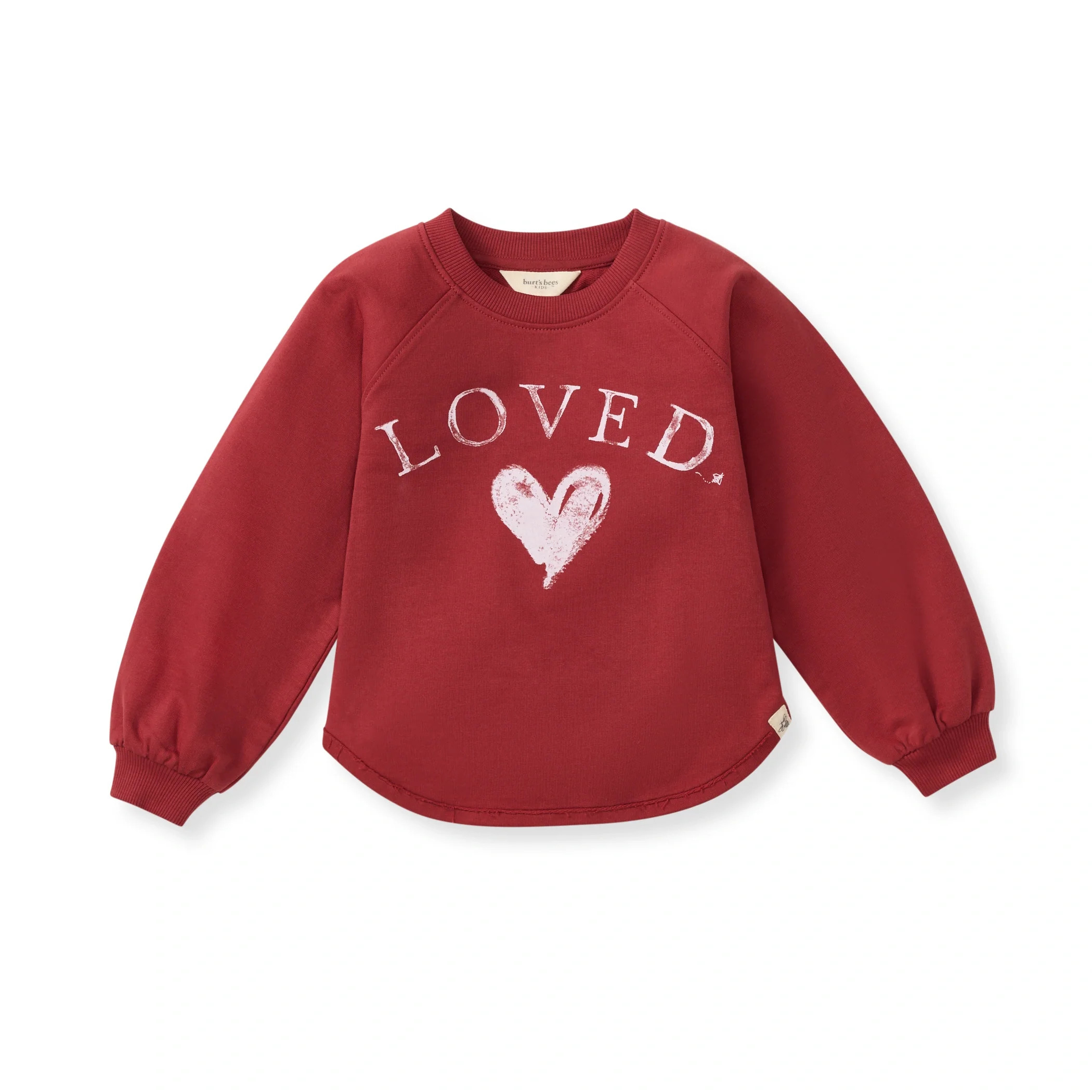 Loved Organic Cotton Sweatshirt | Burts Bees Baby