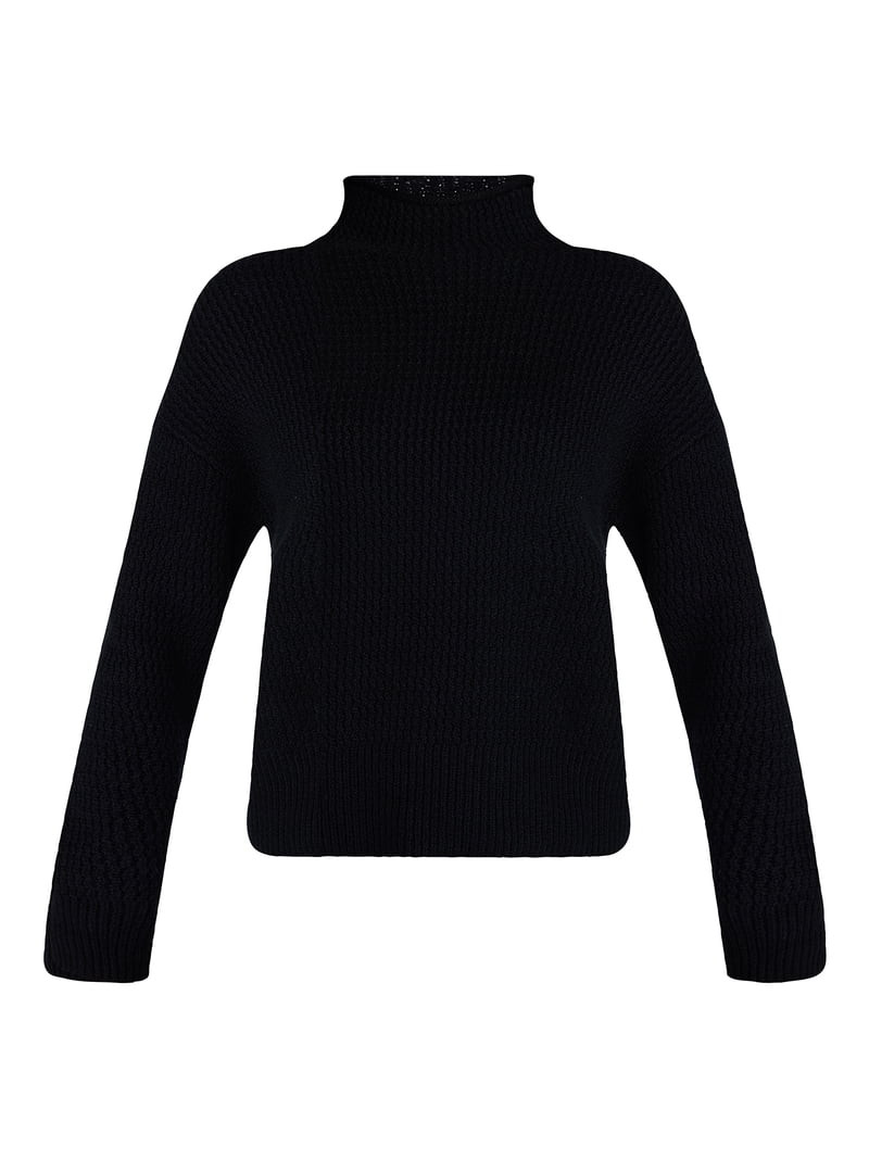 Time and Tru Women's Funnel Neck Sweater, Midweight, Sizes XS-XXXL | Walmart (US)