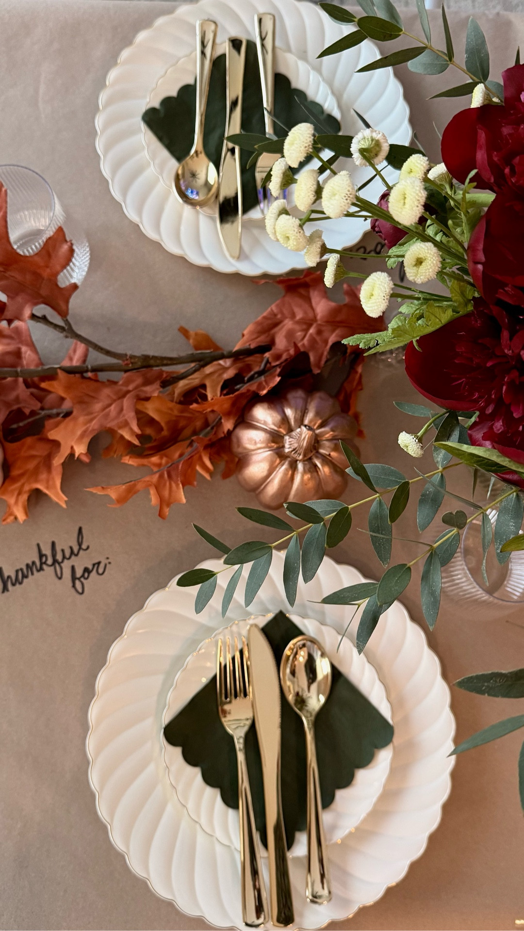 Hosting season is officially here 🍂 I styled my Thanksgiving tablescape with budget-friendly, chic finds from Amazon that feel elevated without the splurge. Cozy, neutral, and perfect for fall hosting — with a little Christmas tree magic in the background 😉🎄 All table details are linked on LTK.

Thanksgiving tablescape, fall hosting, Amazon home finds, budget friendly decor, neutral tablescape, cozy home decor, holiday hosting, chic table setting, hostess essentials, seasonal decor, soft aesthetic home, Thanksgiving decor ideas, Christmas tree background
#LTKHome #LTKHoliday #ThanksgivingTablescape #FallHosting #AmazonFinds #BudgetDecor #CozyHome #HostessEra #HolidayHosting #FallDecorInspo #LTKUnder50 #TablescapeInspo #HomeStyling #NeutralHome #SoftAesthetic

#LTKHoliday #LTKSeasonal #LTKHome