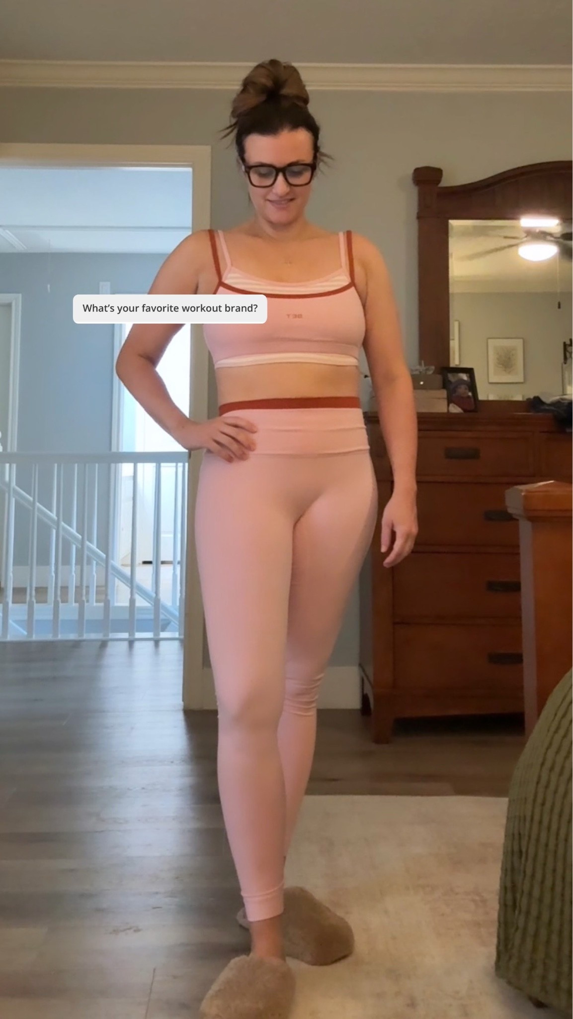 My current favorite athletic brand is SET Active! Keeps everything in place and doesn’t roll down during HITT classes! I’m usually a size 10 wearing a large here 💪🏋🏻‍♀️

#LTKfitnessgoals #LTKActive #LTKselfcare