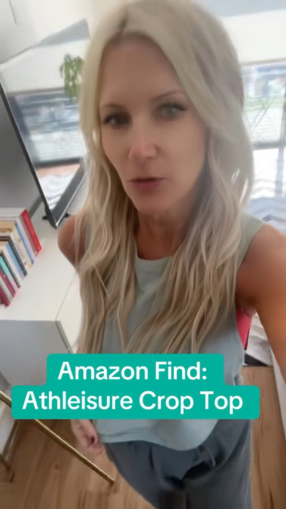 Workout or athleisure crop top I Love- have it in multiple colors. I also included some of my other favorite things on Amazon linked below.:) #amazonfinds #amazonworkout #croptop 

#LTKActive #LTKootd