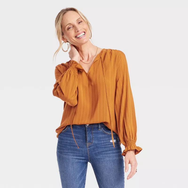 Women's Long Sleeve Blouse - Knox Rose™ | Target