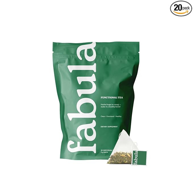 Fabula Menopause Herbal Tea – Organic Herbal Blend for Menopause Support, with Peppermint, Lemo... | Amazon (US)