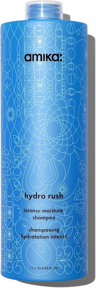 amika hydro rush intense moisture shampoo with hyaluronic acid | Amazon (US)