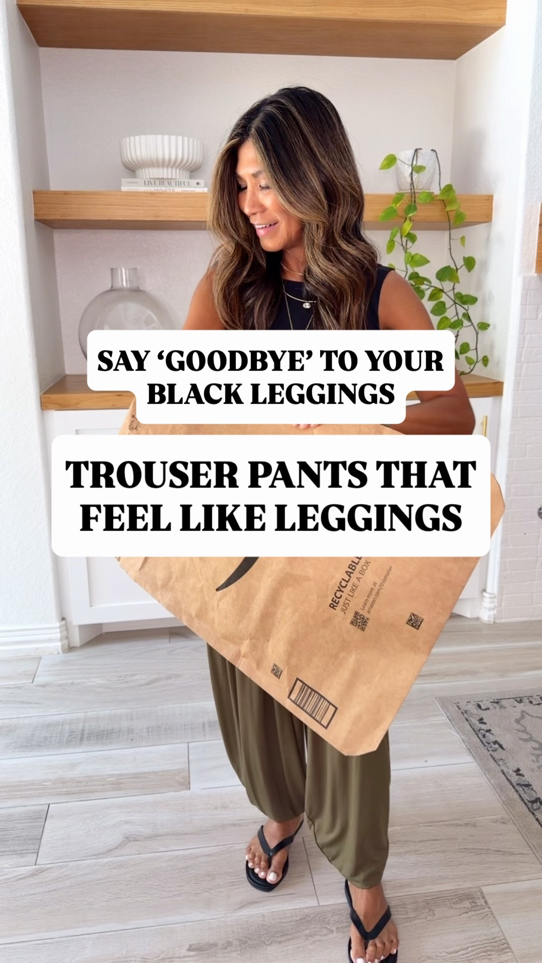 I’m 5’2” 118#ish for reference 
Pants in size XS in 29” length color Morel.
White fitted top in small(comes in a pack of 2).
White collared shirt in small
First outfit in the video is linked: black top in small, Loose pants in XS all tts).
Versatile pants for work, everyday, teachers, travel, moms on the go. Reminds me of Lulu Daydrift.
Summer outfit, fall outfit, comfy pants, travel pants, airport outfit, Amazon finds, over 50 style, midlife fashion, petite fashion,midlife women, affordable fashion, fashion over40

#LTKOver40 #LTKPetite #LTKWorkwear

#LTKOver40 #LTKPetite #LTKWorkwear