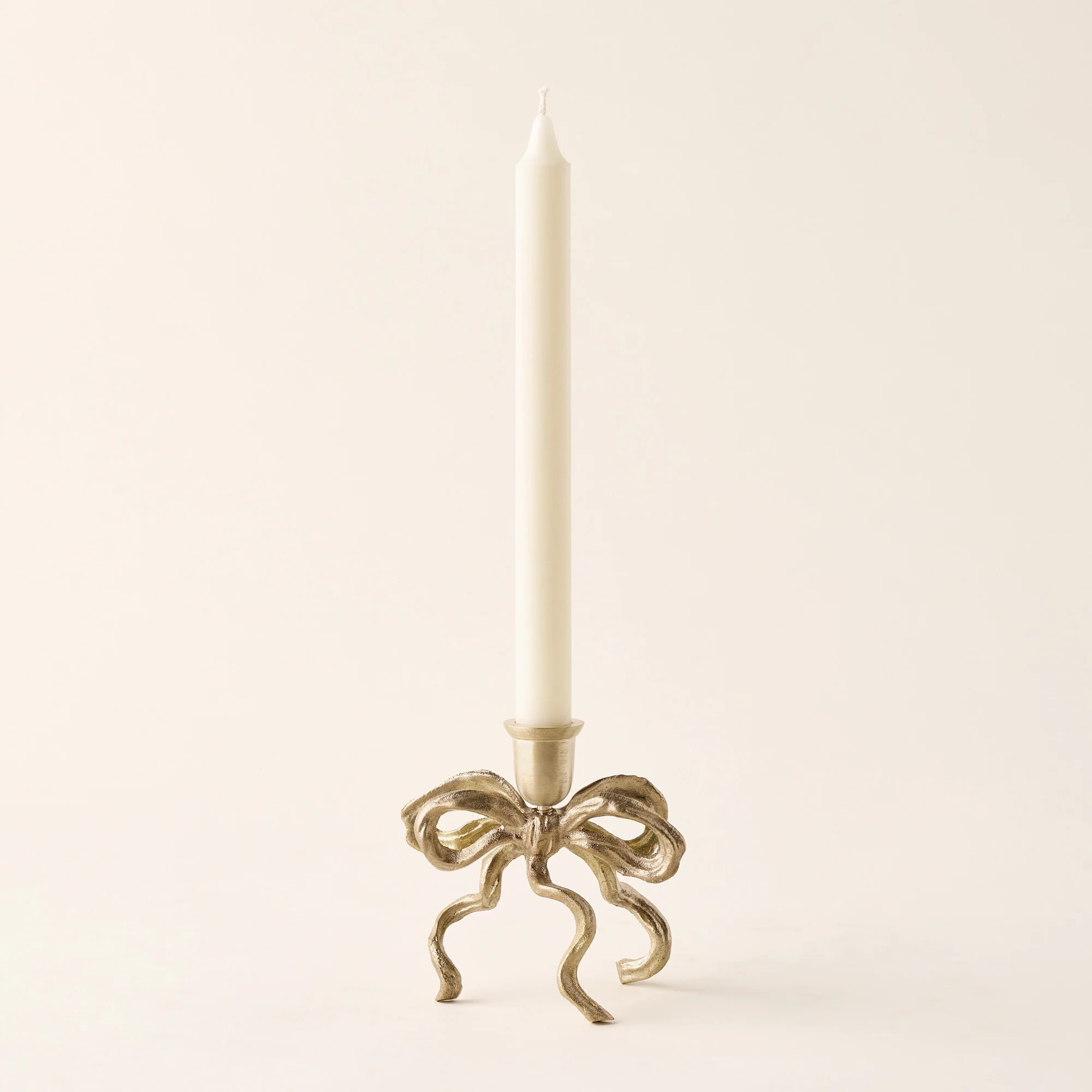 Brass Bow Candle Holder | Kate Marker Home