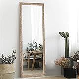 MIRUO Full Length Mirror Floor Mirror with Standing Holder Hanging/Leaning Large Wall Mounted Mirror | Amazon (US)