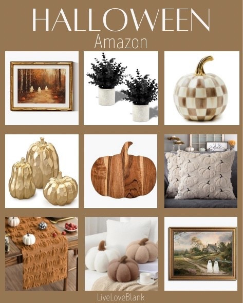 Halloween neutral decor from Amazon
Fall decor 

#LTKHome #LTKHalloween #LTKFamily