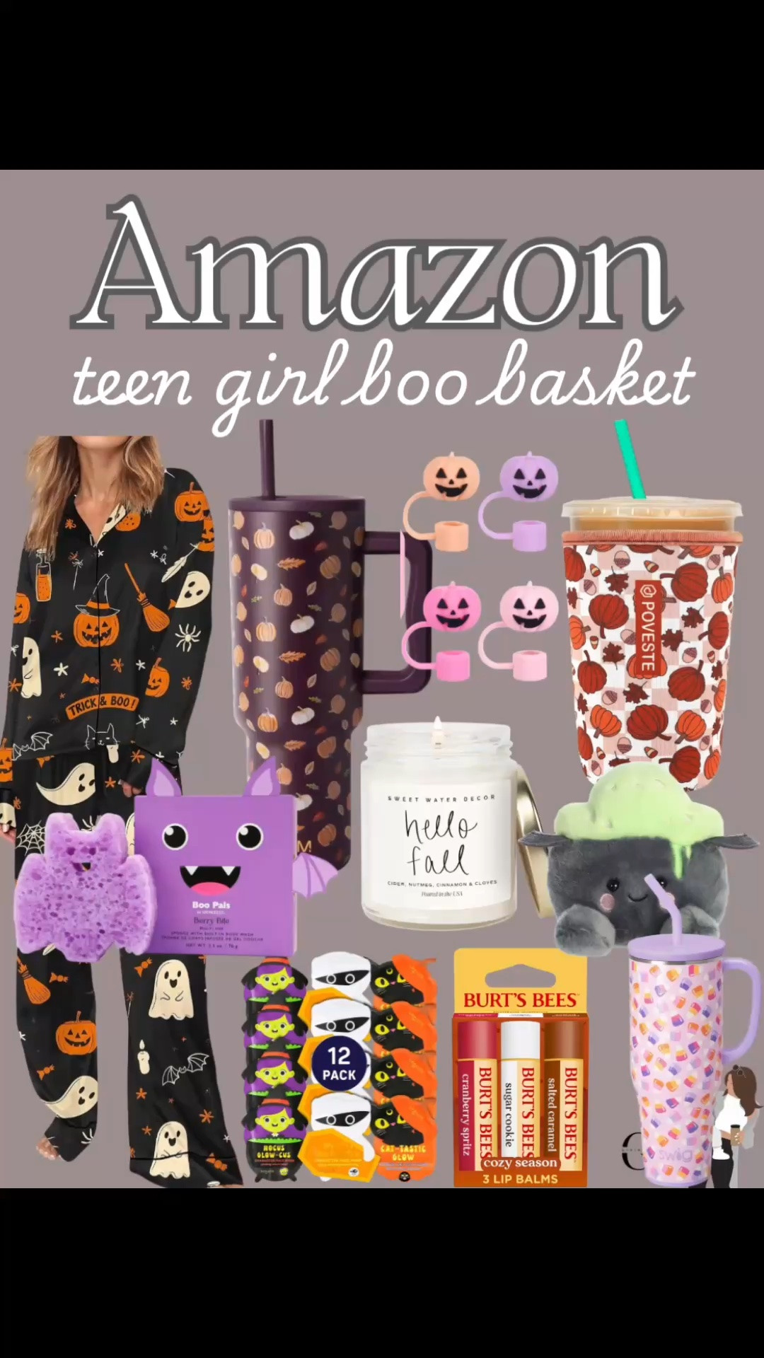 Boo basket stuffers for your teen or college aged girl! 

Boo basket, Halloween pajamas, spooky season, amazon finds, amazon fall, Amazon Halloween, skincare, preppy, boo basket teen girl

#LTKSeasonal #LTKU