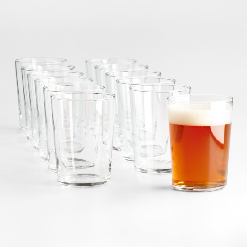 Bodega 17-Oz. Glasses, Set of 12 + Reviews | Crate & Barrel | Crate & Barrel