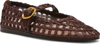 Melody Raffia Mary Jane Flat (Women) | Nordstrom