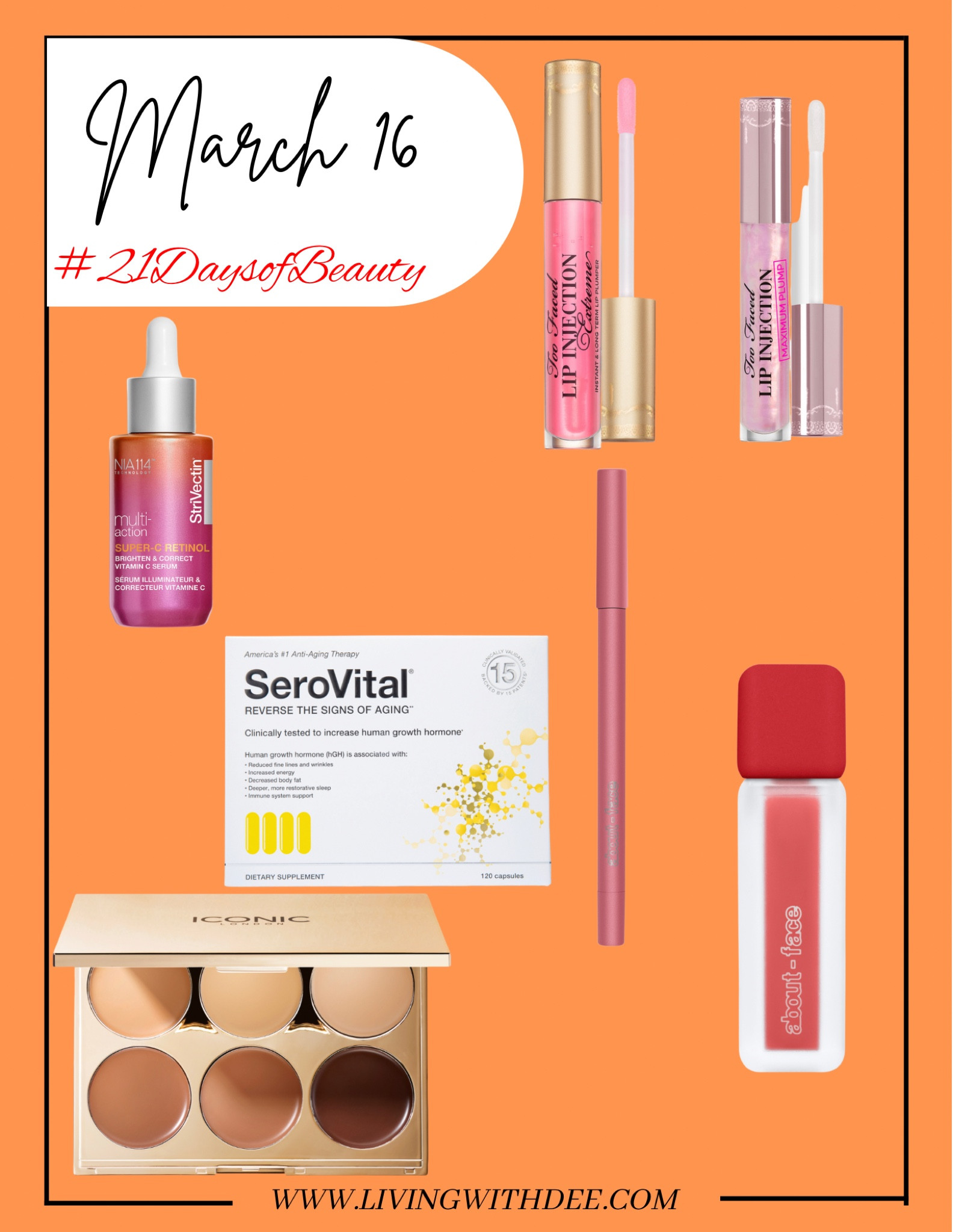 Day 5 for Ulta’s #21DaysofBeauty

Iconic London, Too Faced

#LTKsalealert #LTKbeauty #LTKFind