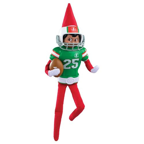 The Elf on the Shelf Claus Couture Touchdown Tidings Set - Help Your Scout Elf Find Their Inner Athlete-Includes Molded Muscle Shirt, elf-Sized Helmet and Mini Football! | Amazon (US)