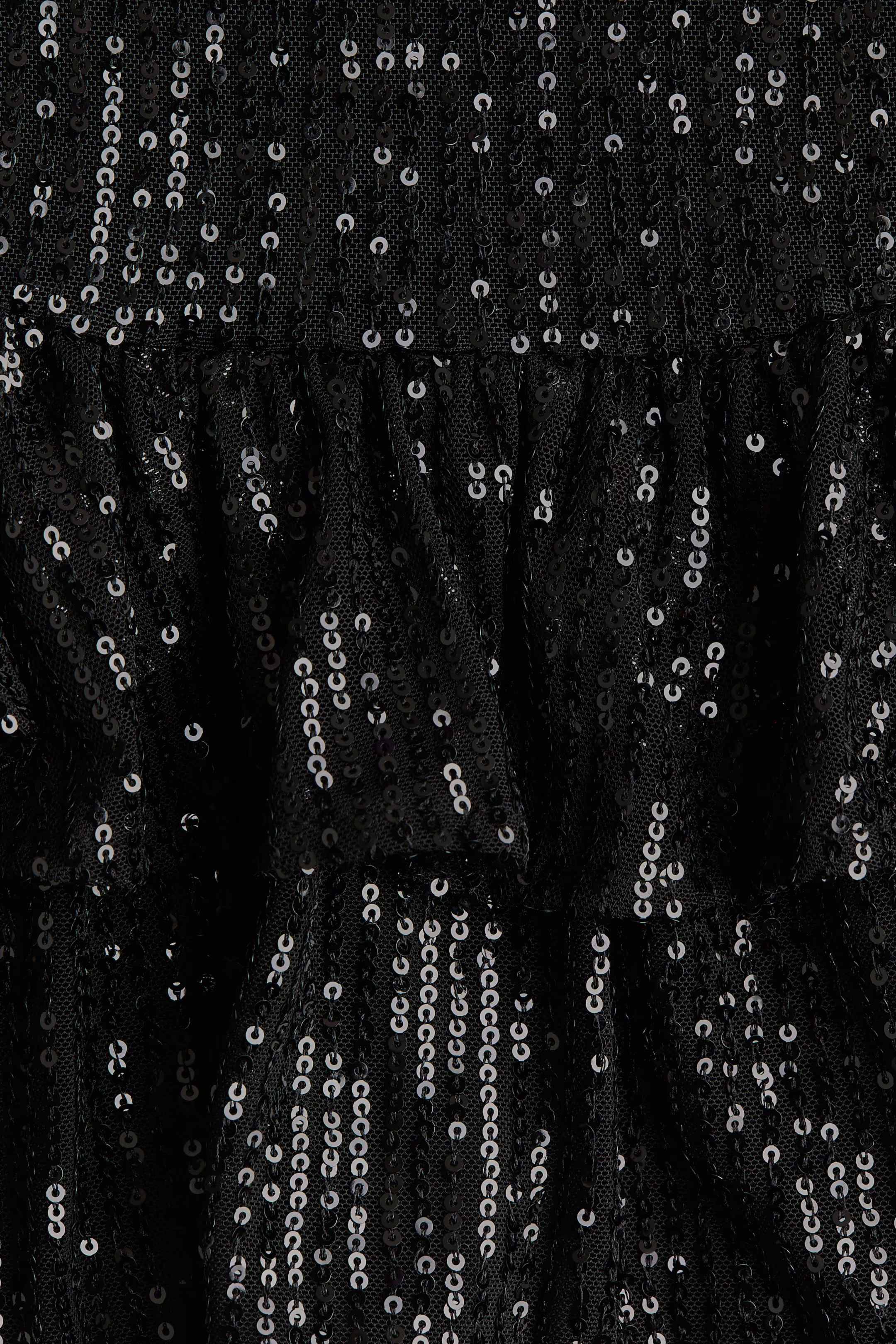 Tiered Sequined Skirt | H&M (US + CA)