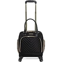 KENNETH COLE REACTION Women's Chelsea Collection 17" Chevron Quilted Softside 4-Wheel Spinner Unders | Amazon (CA)