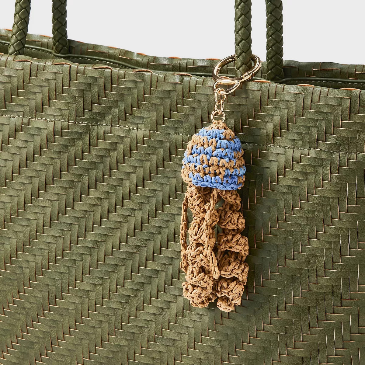 Straw Jelly Fish Bag Charm - A New Day\u2122 Multi | Target