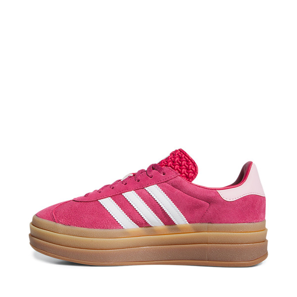 Womens adidas Gazelle Bold Athletic Shoe - Wild Pink / Cloud White / Clear Pink | Journeys