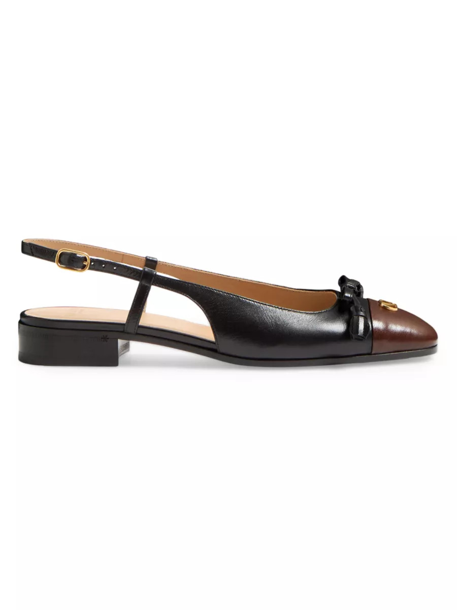 Valet Du Roi Kid Slingback Ballerinas 25MM | Saks Fifth Avenue
