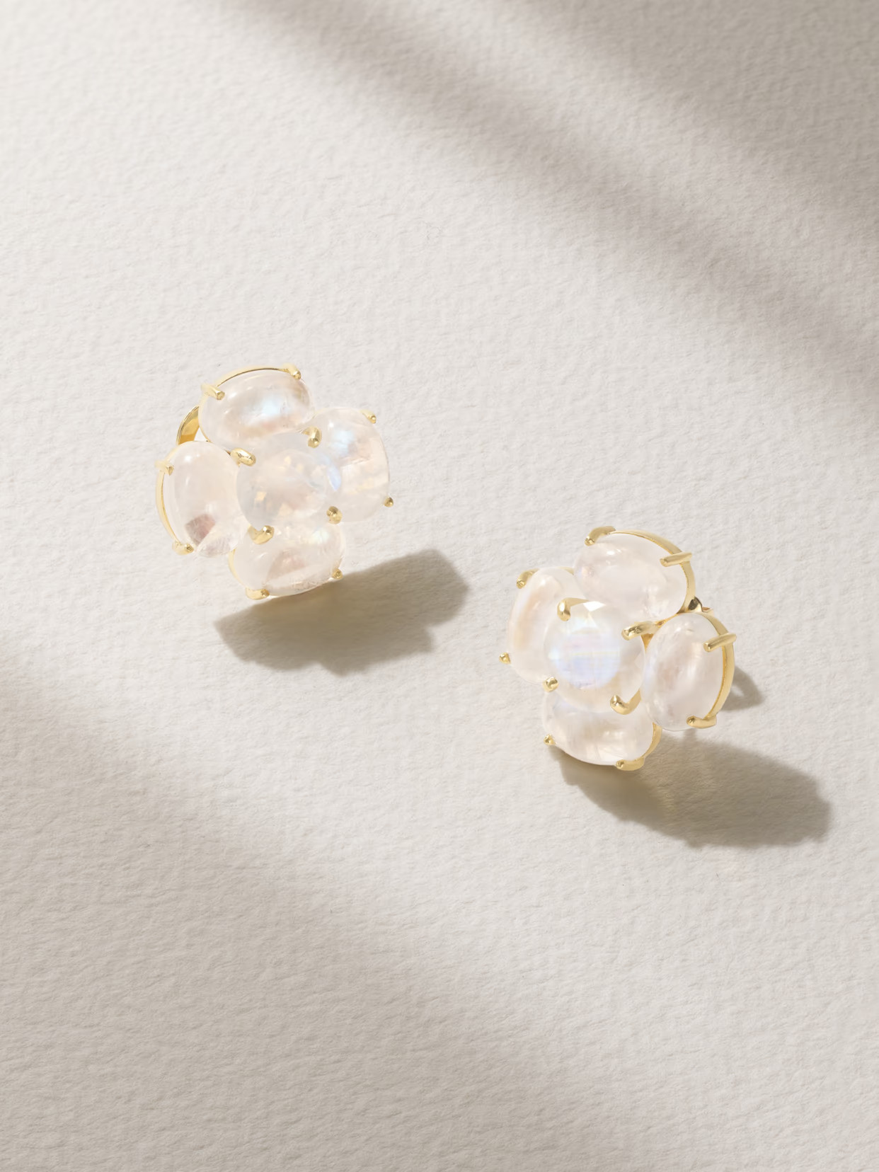 Irene Neuwirth - 18-karat Gold Moonstone Earrings - One size | NET-A-PORTER (US)
