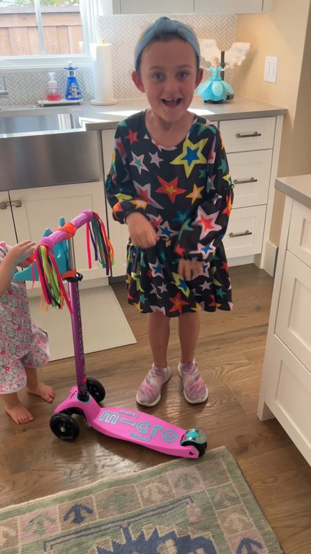 An early birthday gift for this gal… adding the accessories and the vinyl name is just 🍒👌🥰
The little seat on the front is so darn cute, can strap a favorite stuffy, doll, or even a water bottle in there while you ride! 

#LTKHoliday #LTKkids #LTKGiftGuide
