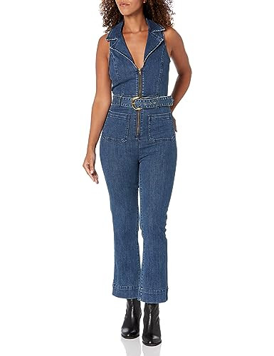 Show Me Your Mumu Jacksonville Cropped Jumpsuit, Lunar Blue, Small | Amazon (US)
