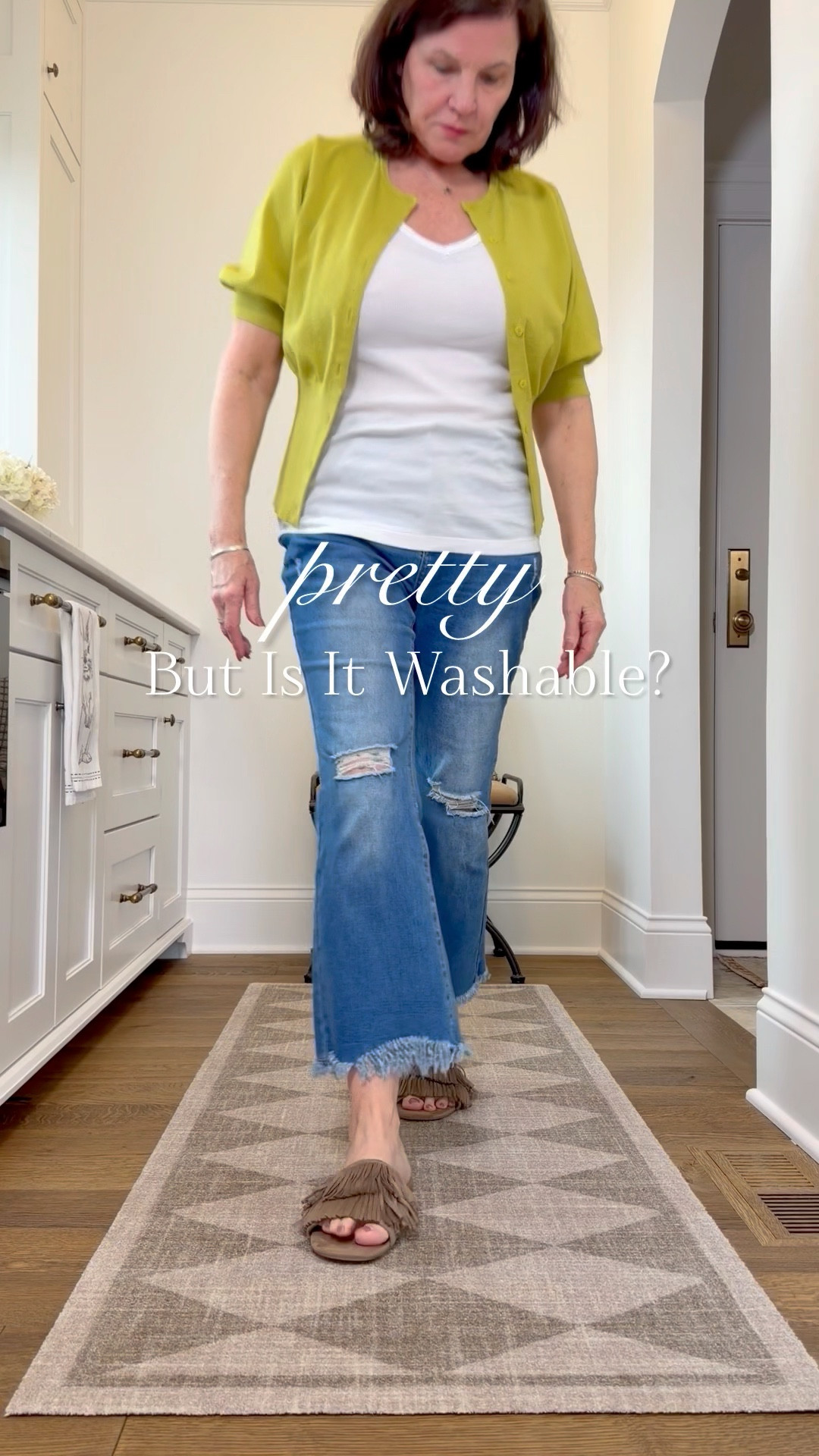 It’s so pretty, but it’s also washable! That’s great for high traffic areas, like a kitchen. I love the neutral diamond pattern on this runner rug, but it’s also available in black. It’s at a great price point, but is also on sale. Perfect for spring and summer!

#LTKSeasonal #LTKHome #LTKSaleAlert