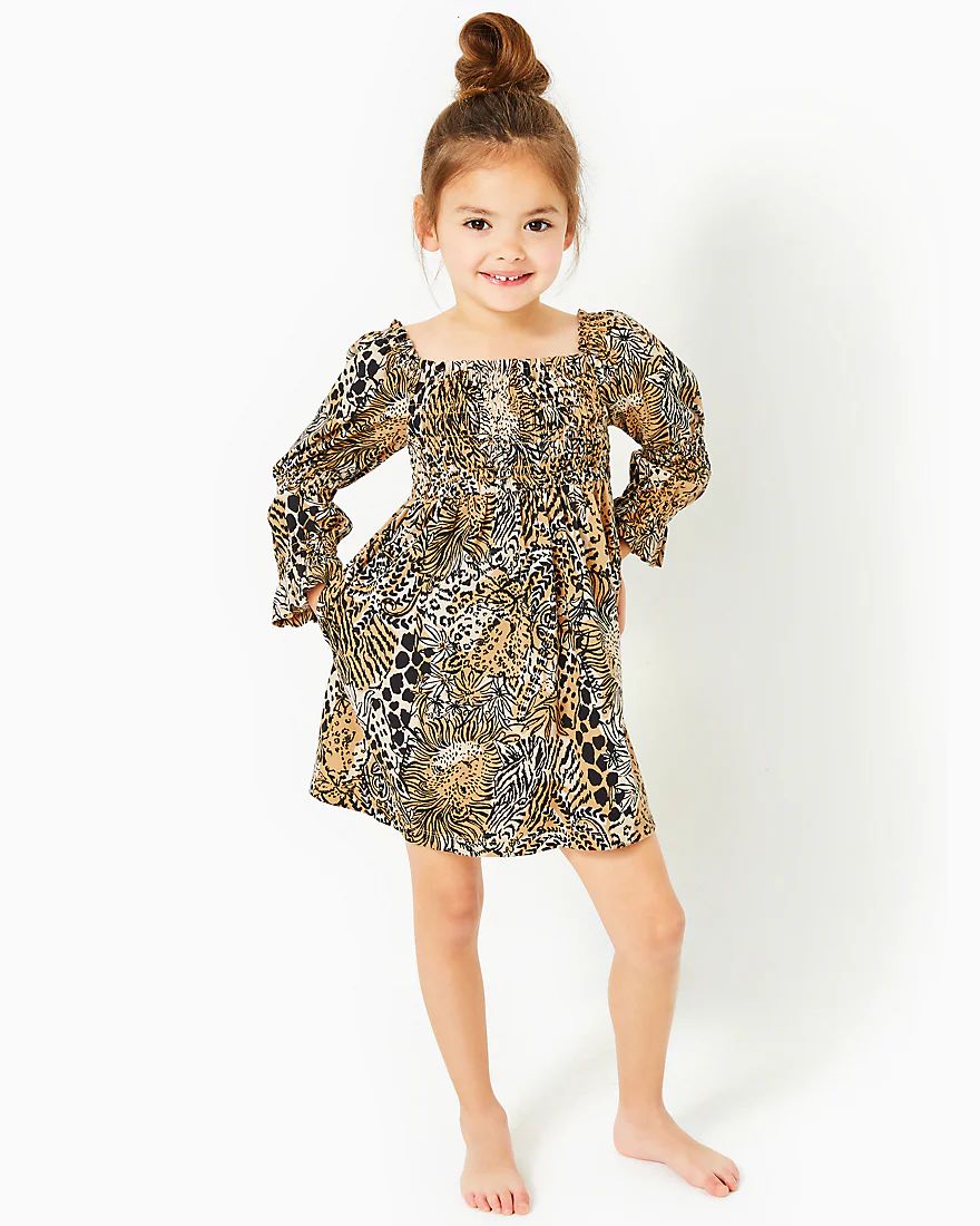 Girls Mini Beyonca Dress | Splash of Pink - A Lilly Pulitzer Store