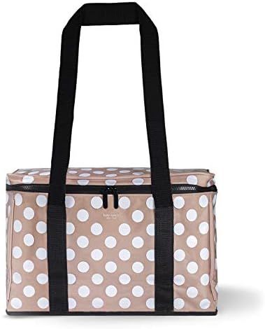 Kate Spade New York Large Capacity Insulated Cooler Bag, Soft Sided Portable Beach Cooler Tote for W | Amazon (US)